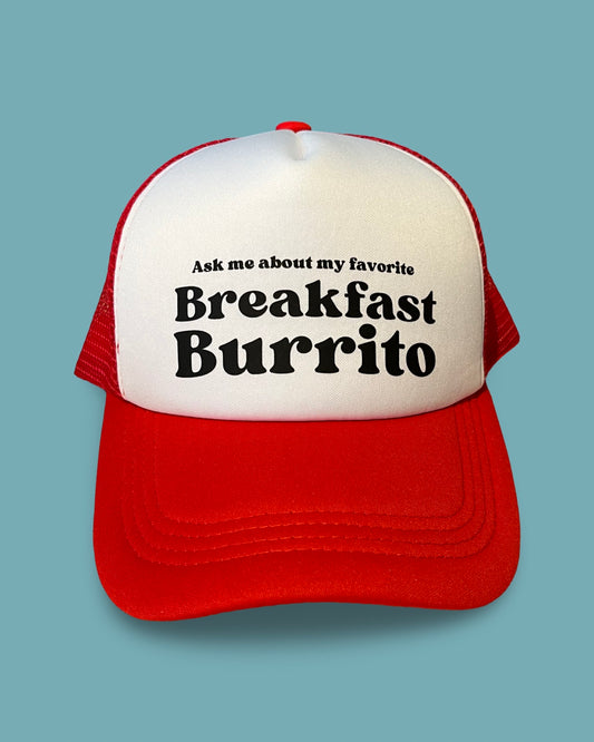 Breakfast Burrito Trucker Hat