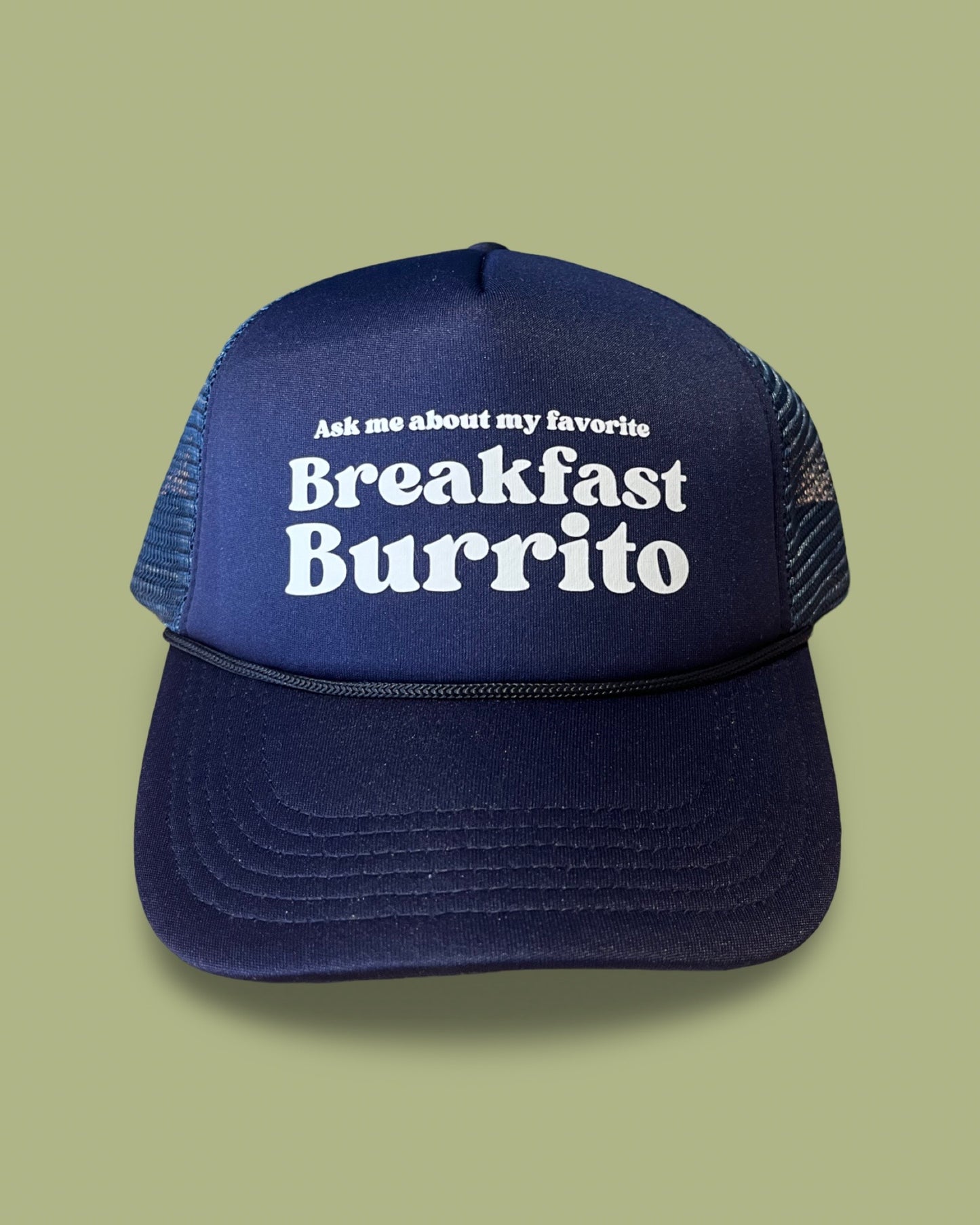 Breakfast Burrito Trucker Hat