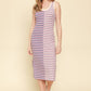 Great Stripes Midi Dress