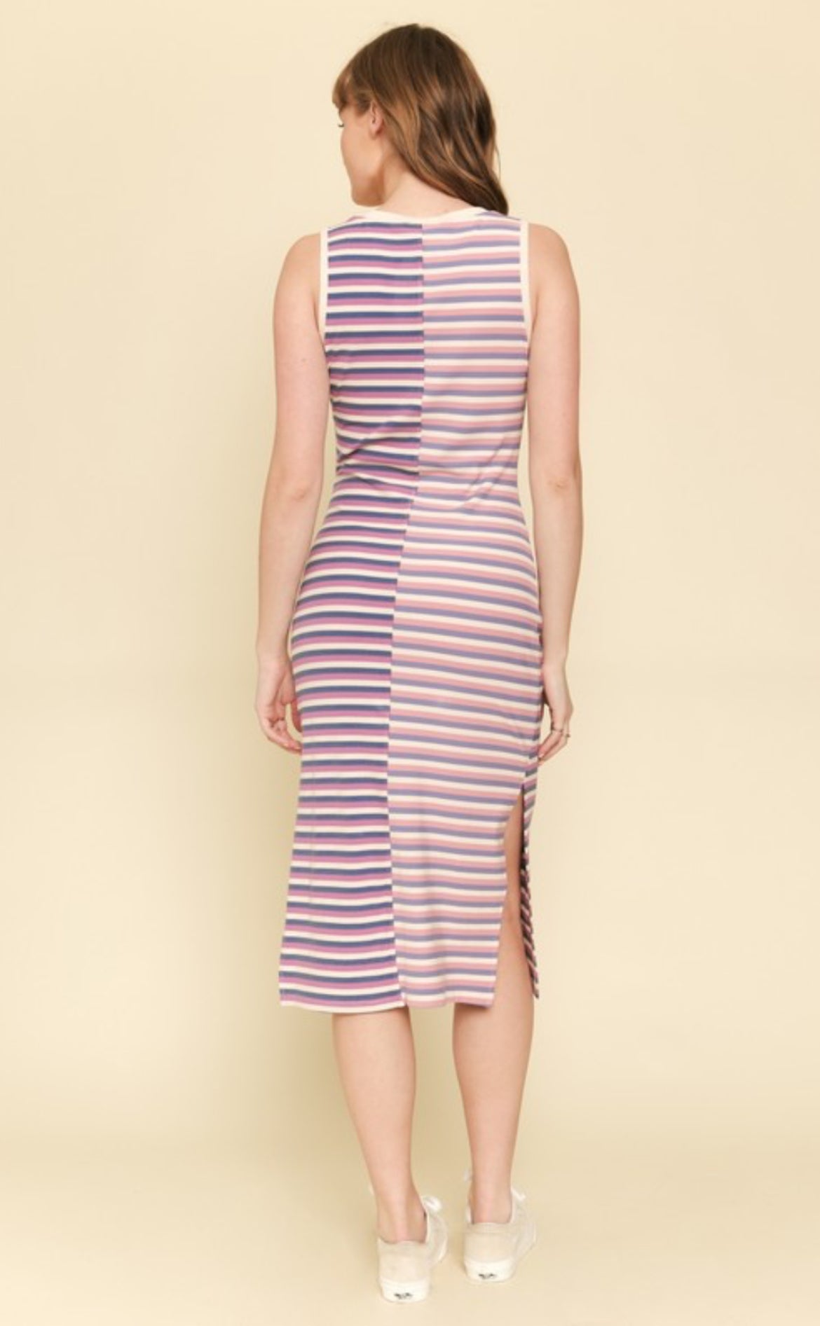 Great Stripes Midi Dress