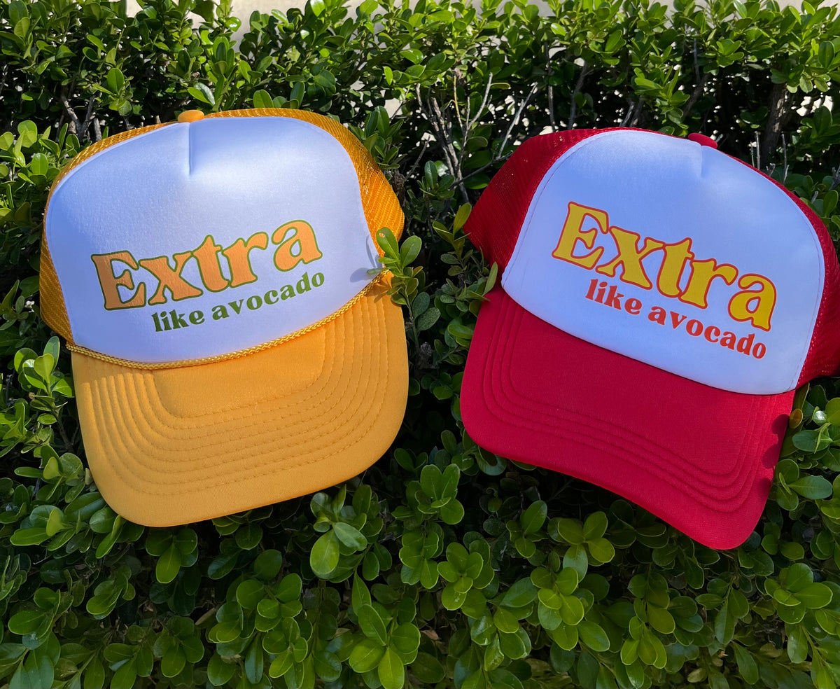 Extra Like Avocado Trucker Hat