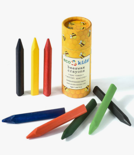 Eco Kids Beeswax Triangle Crayons