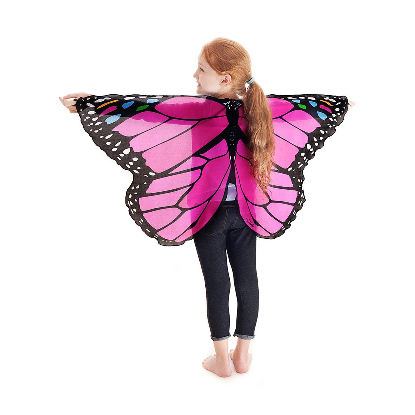 Pink Monarch Butterfly Wings in Eco-friendly Gift Bag