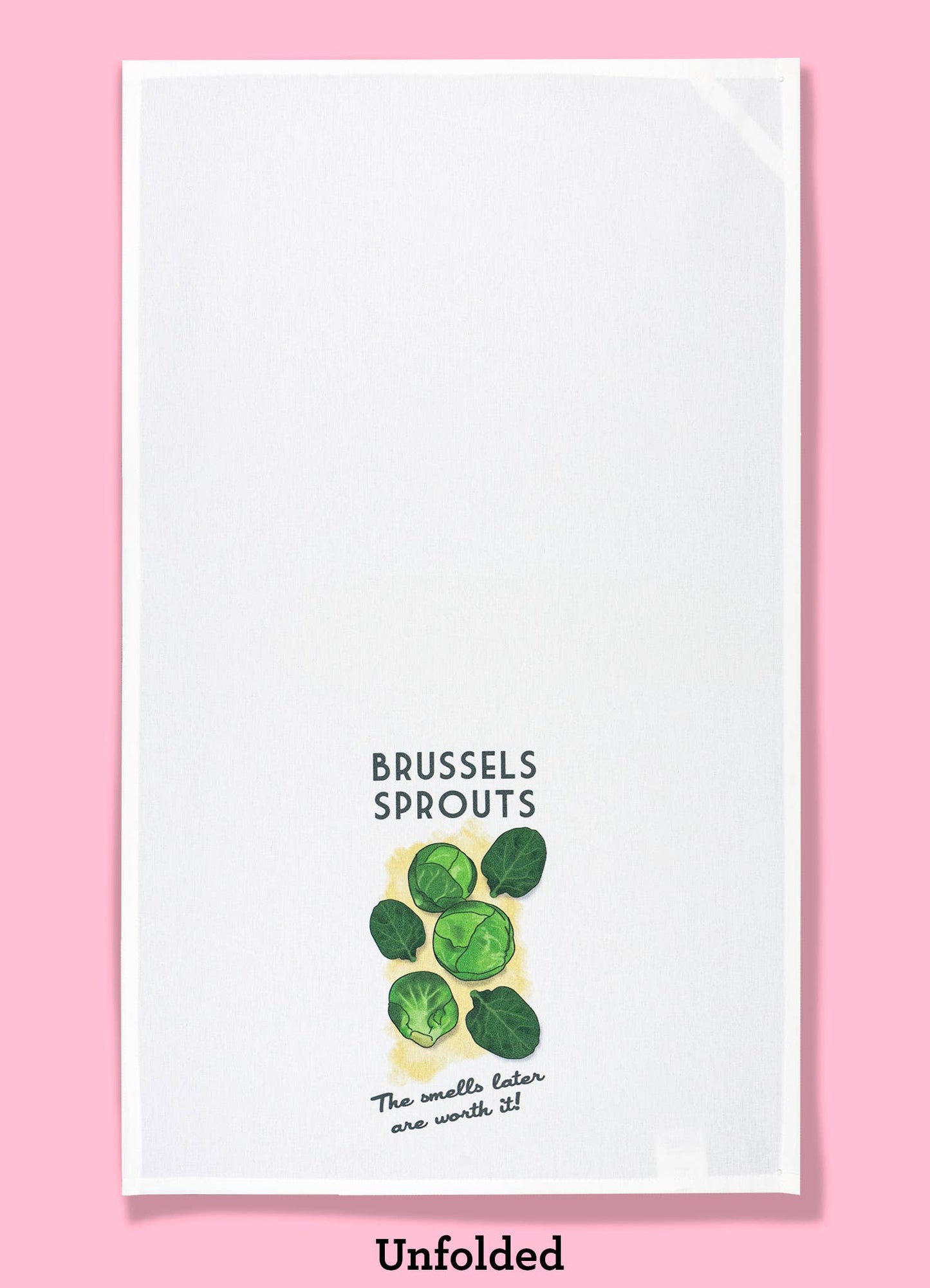 Brussels Sprouts Dishtowel