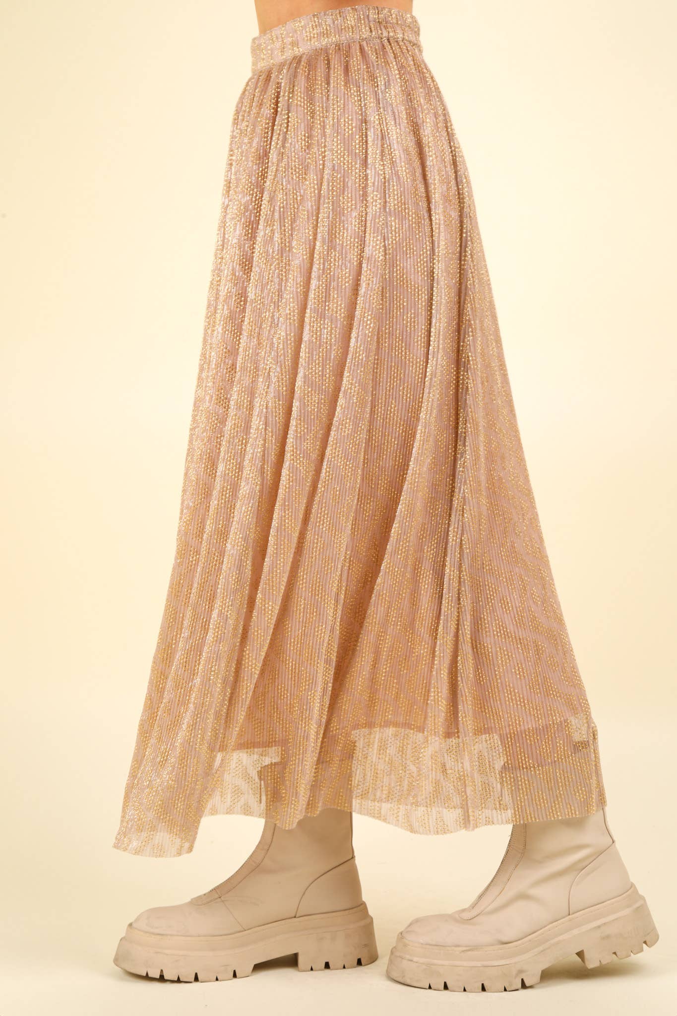 Champagne Tulle Skirt