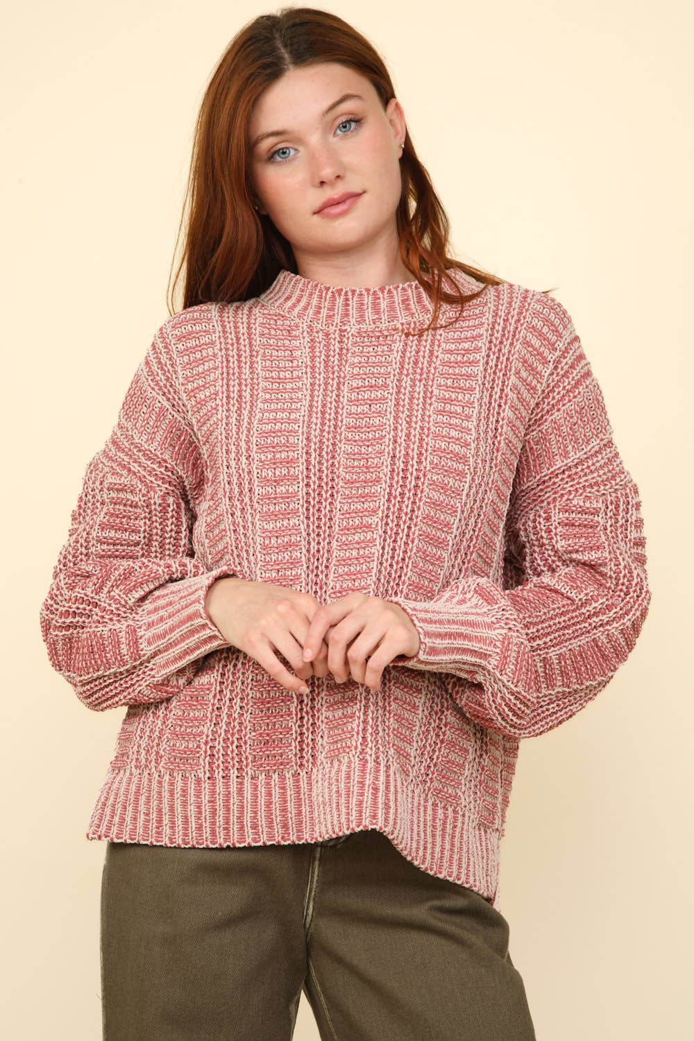 Dusty Rose Sweater