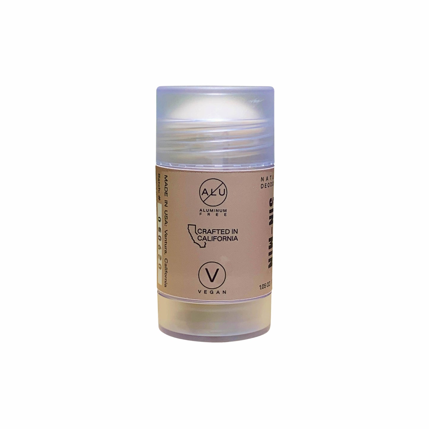 Natural Deodorant - Aluminum-Free (Sweet Cinnamon + Vanilla)