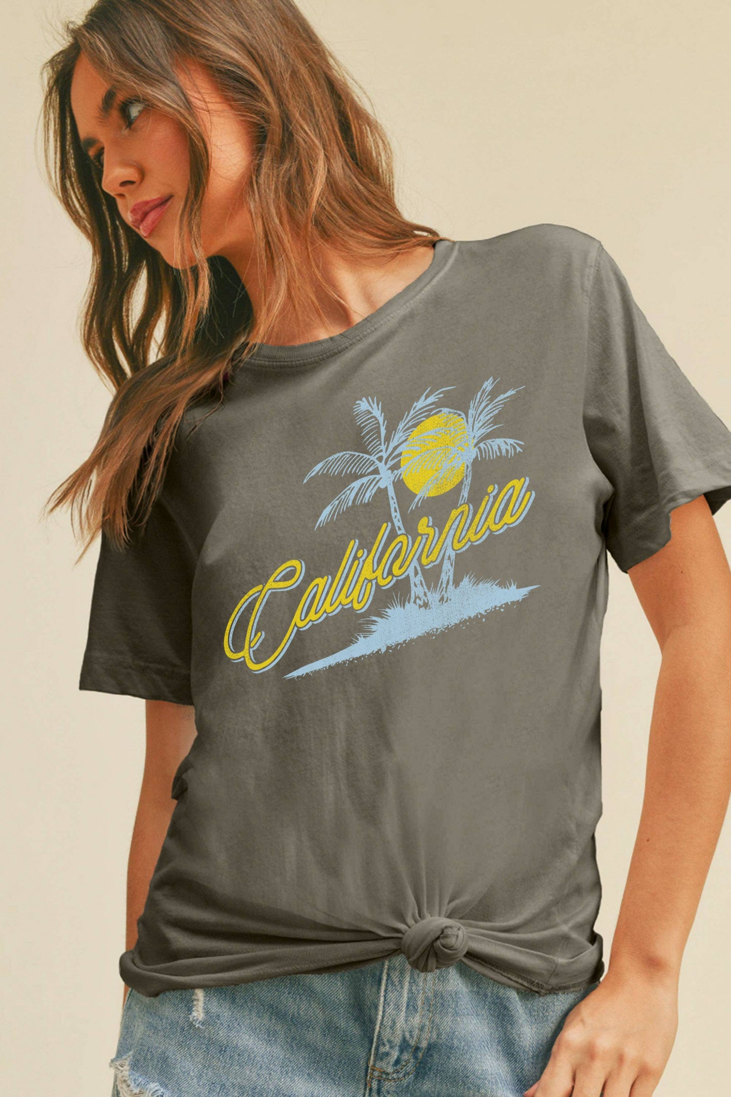 California Beach Tee Shirt