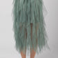 Sage Tulle Waterfall Holiday Skirt