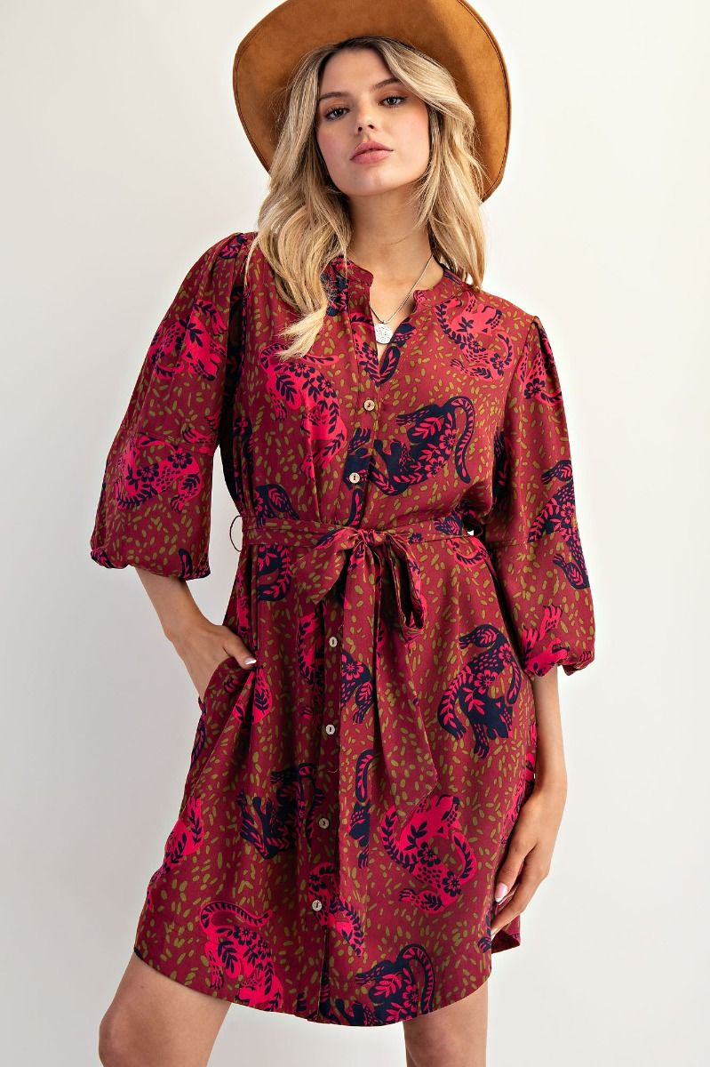 Wild Cats Dress