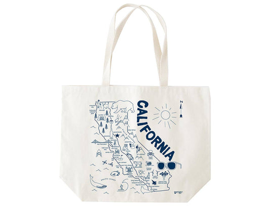 California Beach Tote Bag