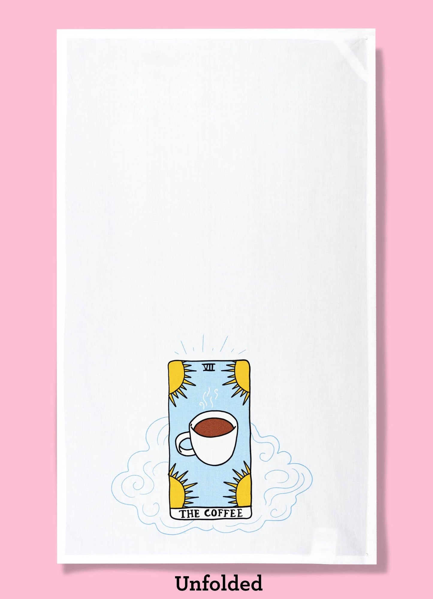 THE COFFEE Tarot Dishtowel