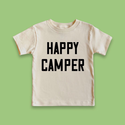 Happy Camper Kids Tee Shirt