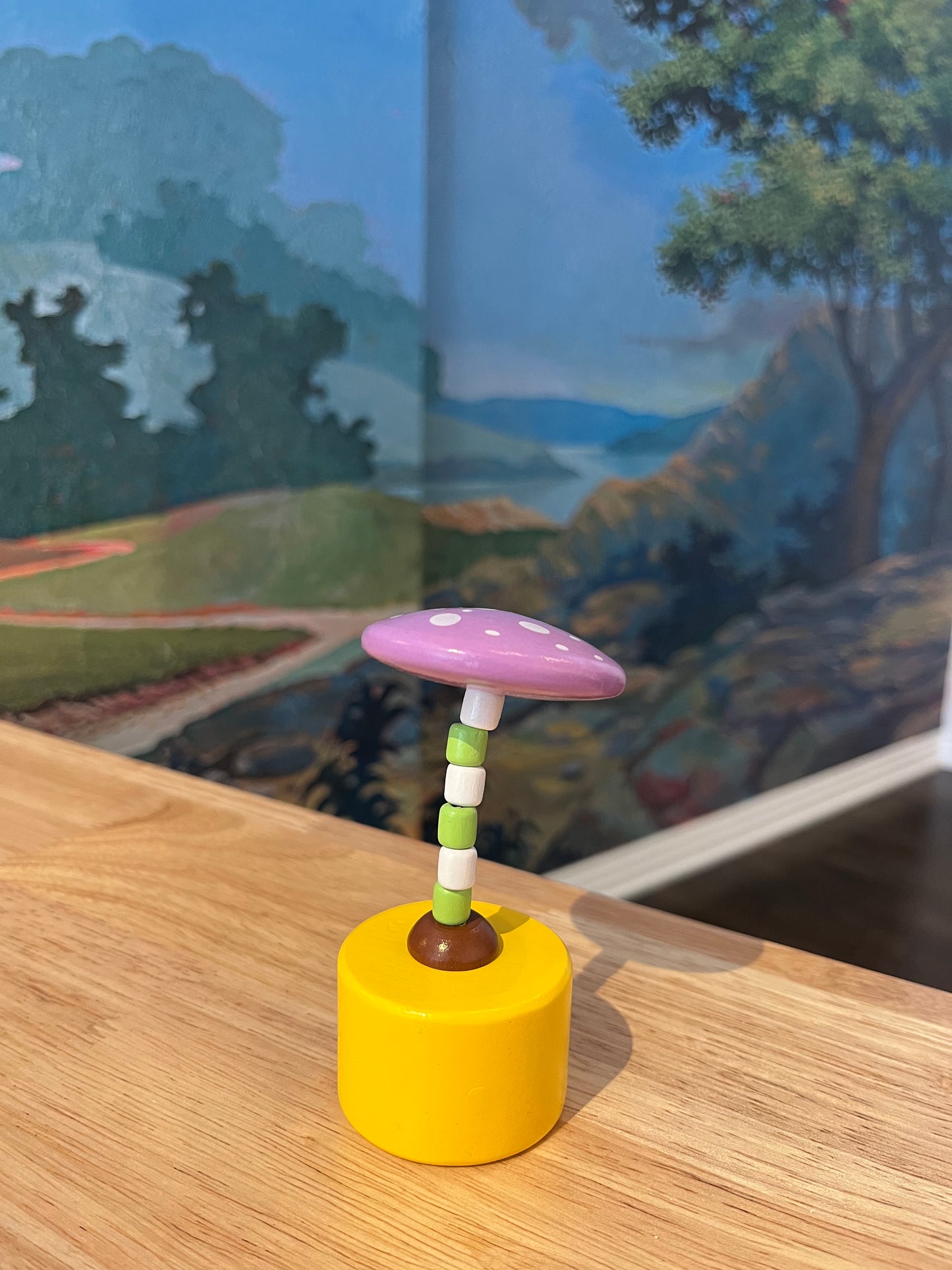 Magical Mushrooms Push Puppets