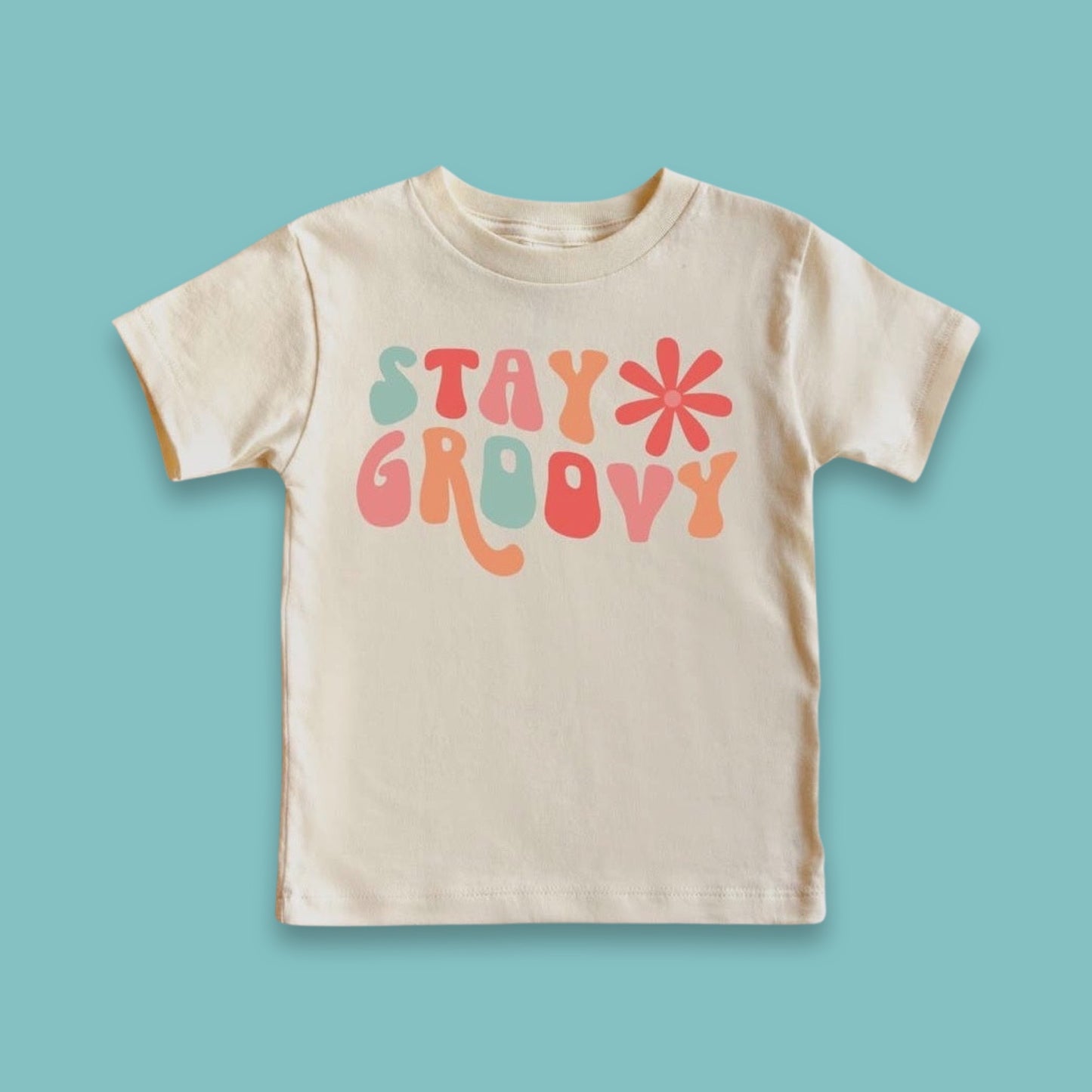 Stay Groovy Kids Tee Shirt