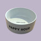 Ceramic Pet Bowl- Happy Hour