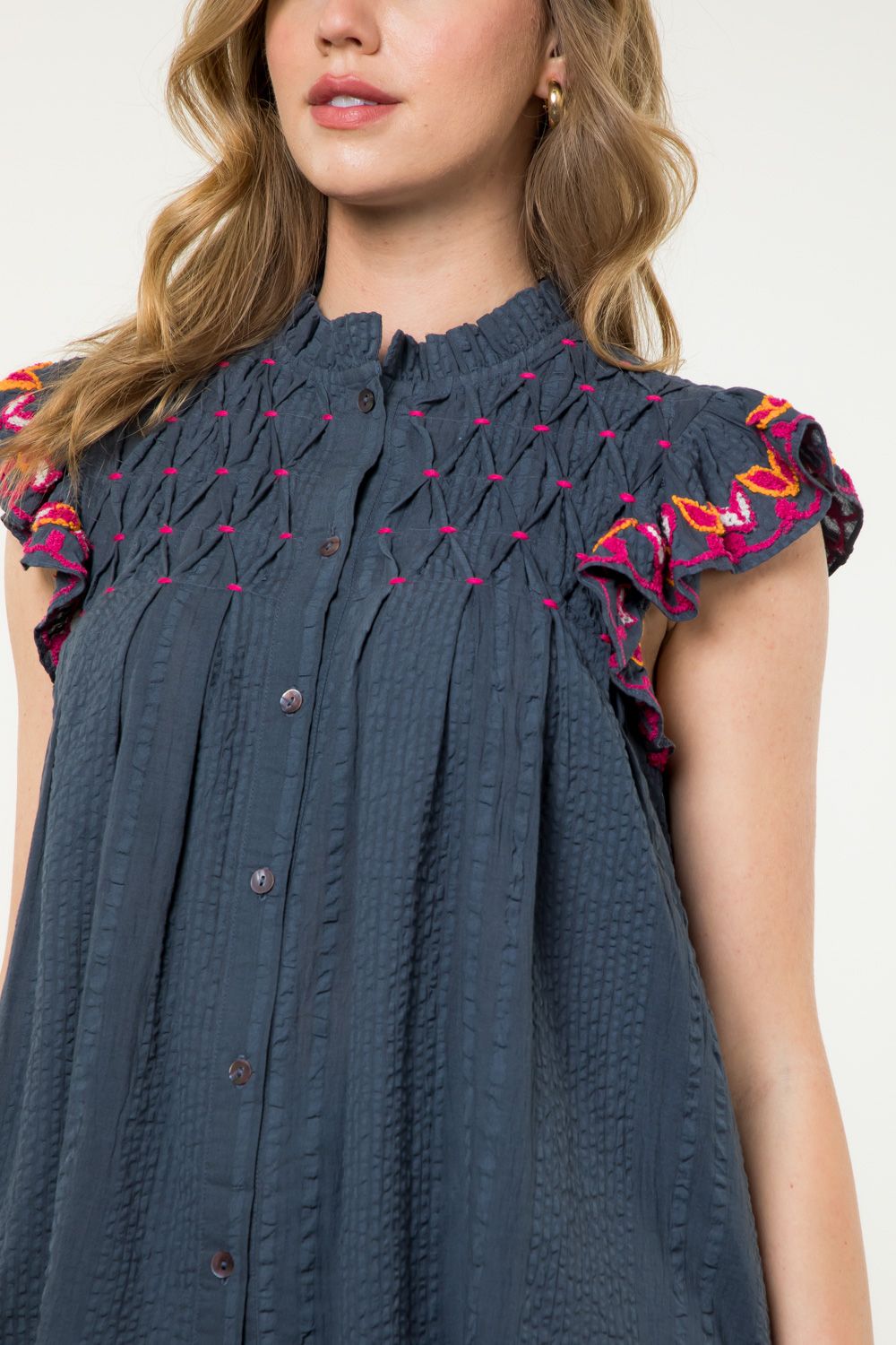 The Forget-Me-Knot Top