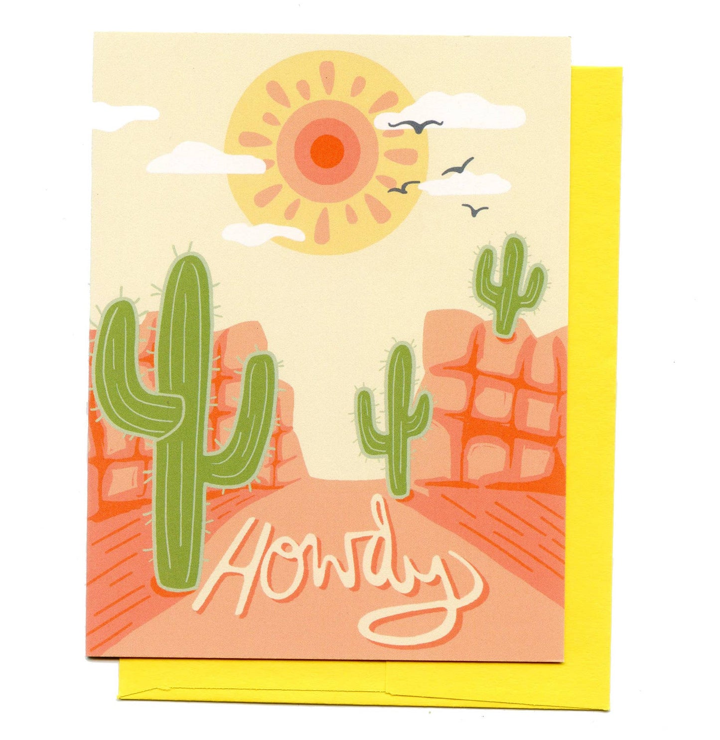 Desert Vibes, Howdy Hello Card