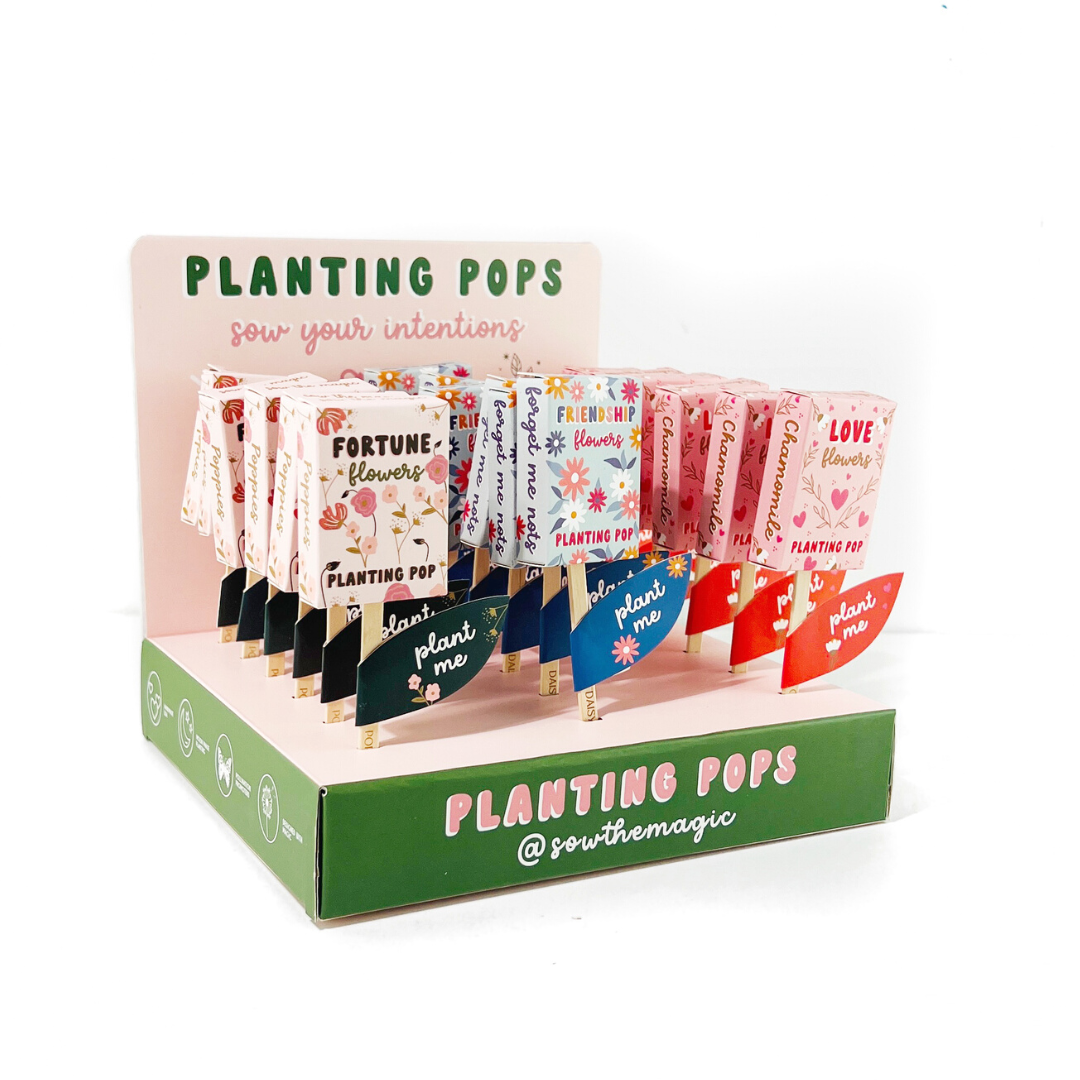 Friendship, Fortune and Love - Seed Planting Pops