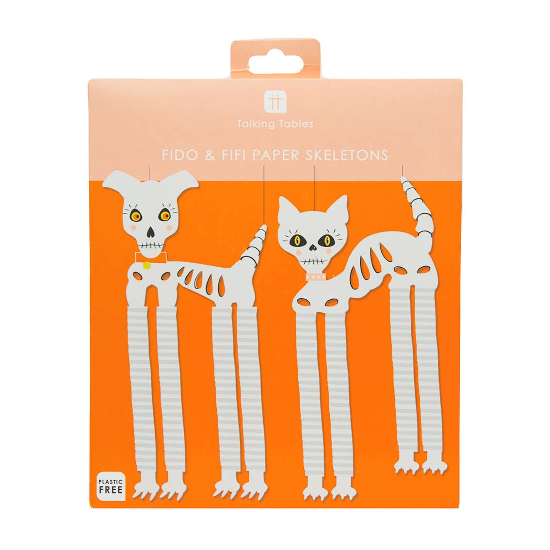 Halloween Skeleton Pet Decorations - Set of 2