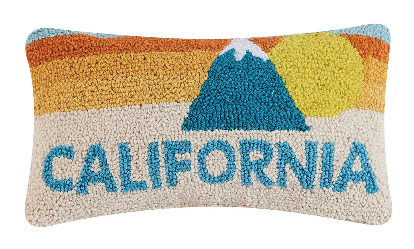 Retro California Throw Pillow