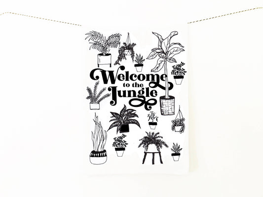 Welcome to the Jungle Kitchen Towel