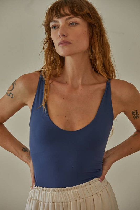 The Well Loved Cami in Marine Blue