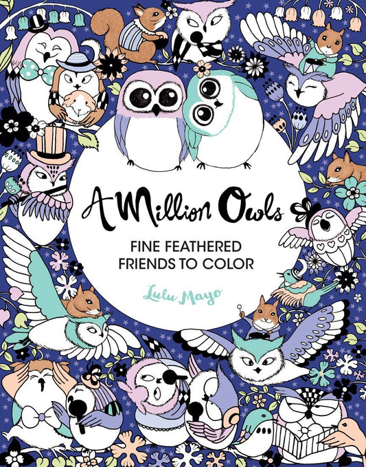 A Million Owls Coloring Book