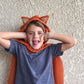 Fox Cape, Kids Halloween Costume or Dress Up Cape