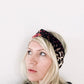 Turban Headband, Upcycled Mixed Fabric Turban, Eco Friendly