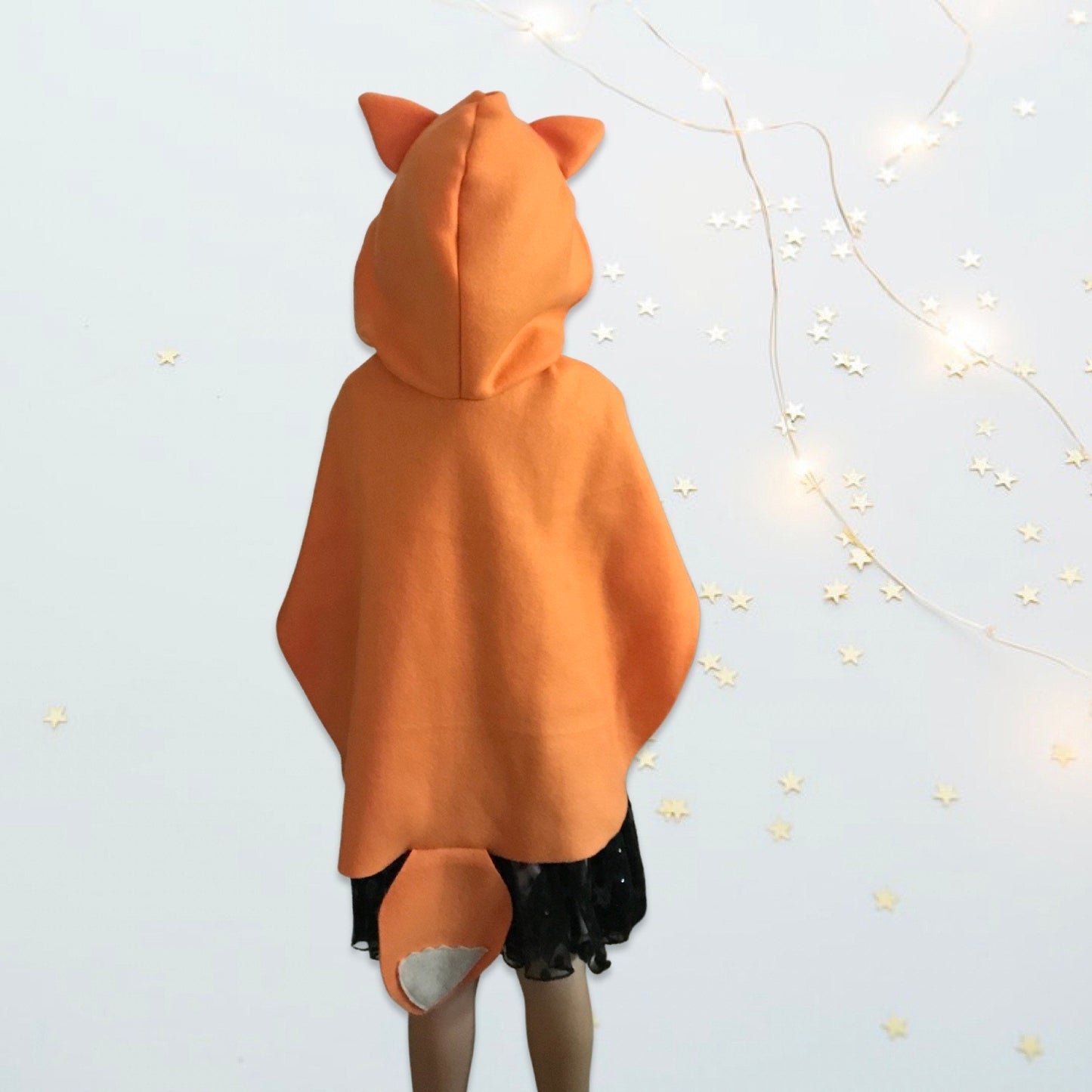 Fox Cape, Kids Halloween Costume or Dress Up Cape
