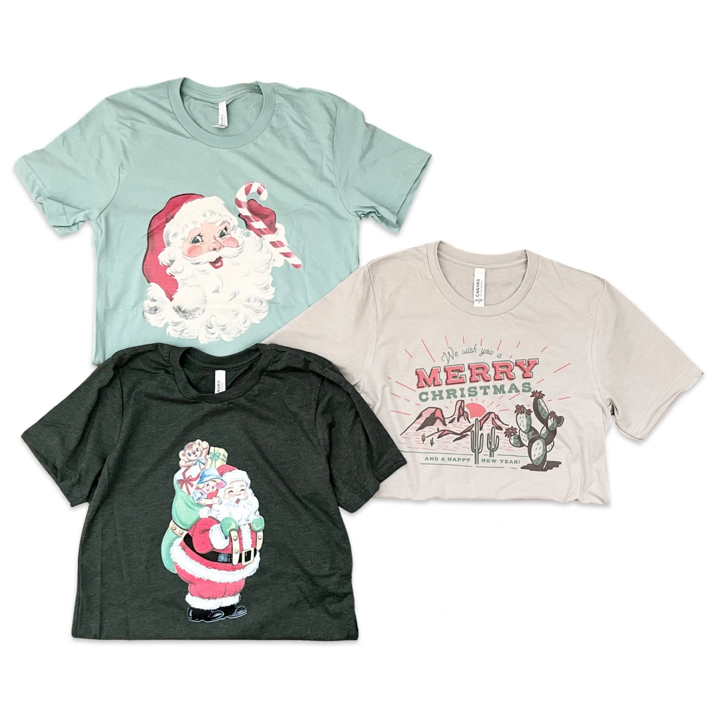 Santa And Toys Graphic Tee